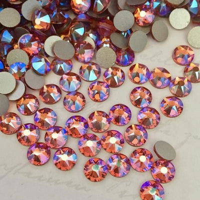 Swarovski Tooth Gems - tangerine shimmer 259 shim