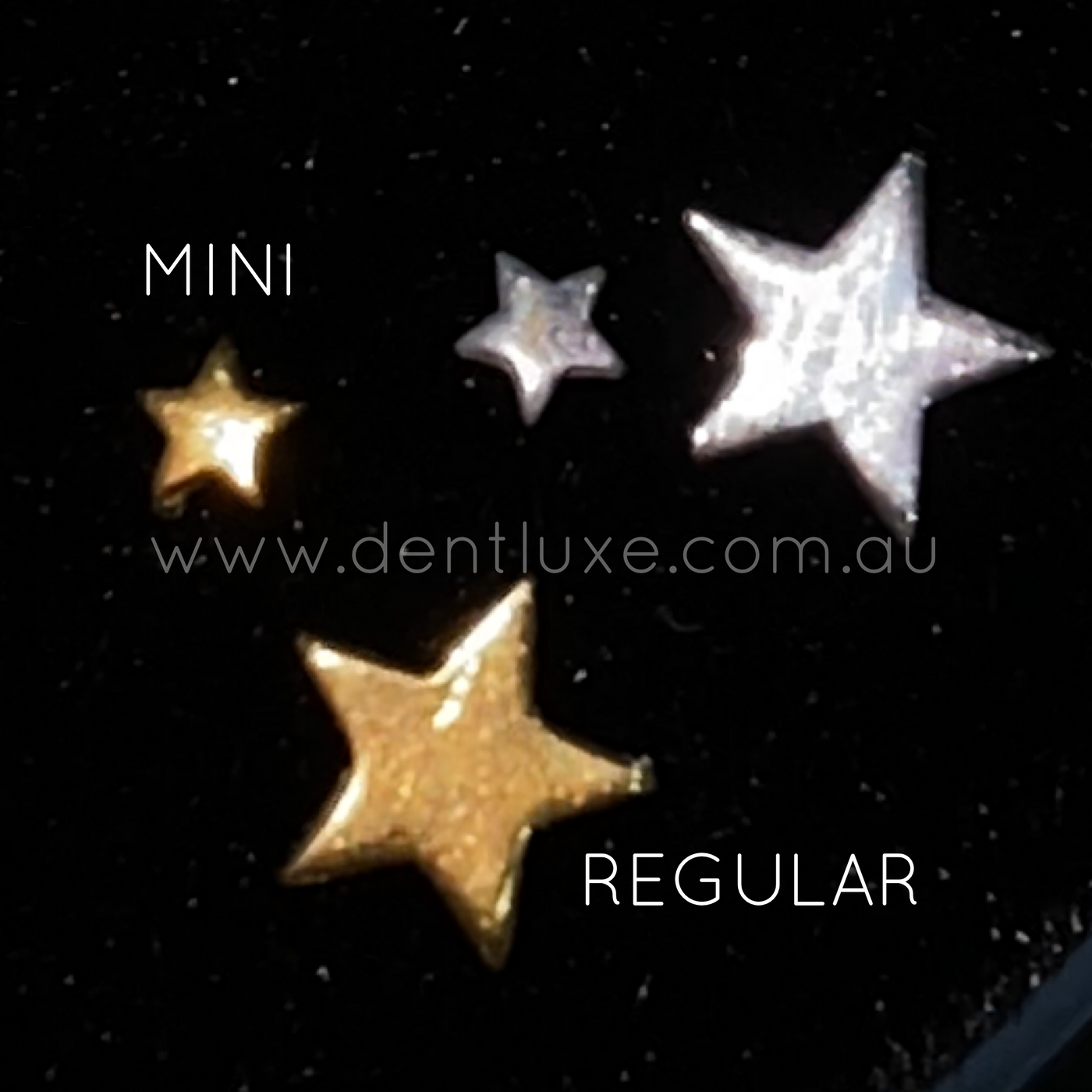 18k Gold Tooth Gem STAR mini