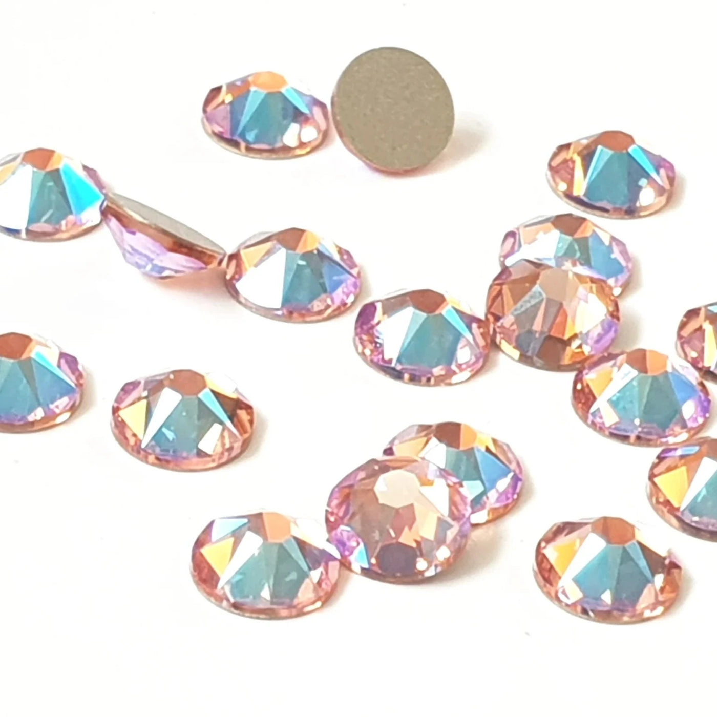 Swarovski Tooth Gems - CANDY LIGHT ROSE SHIMMER 223 