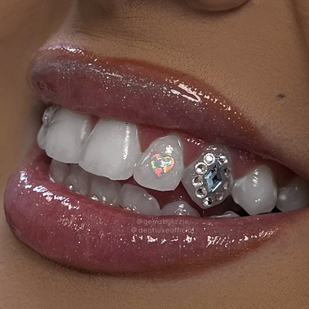 Opal tooth gems 103 pieces deals